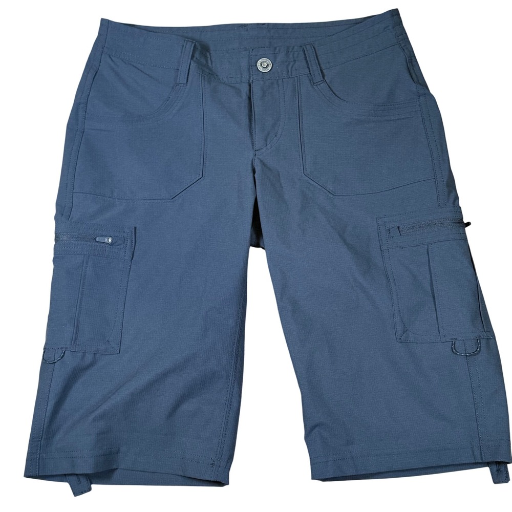 Kuhl Traverse Hiking Shorts Roll-Up Cargo‎ Pockets Outdoor Activewear Size 2 - Picture 2 of 11